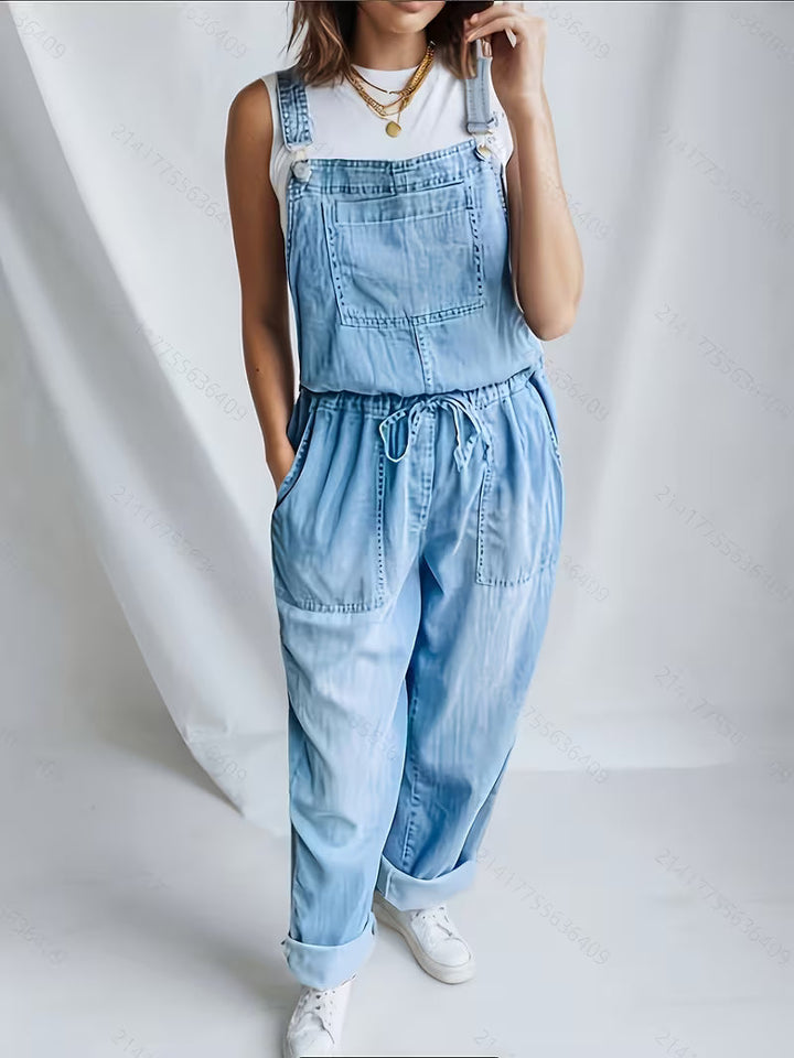 Robin - Relaxed Denim Jumpsuit