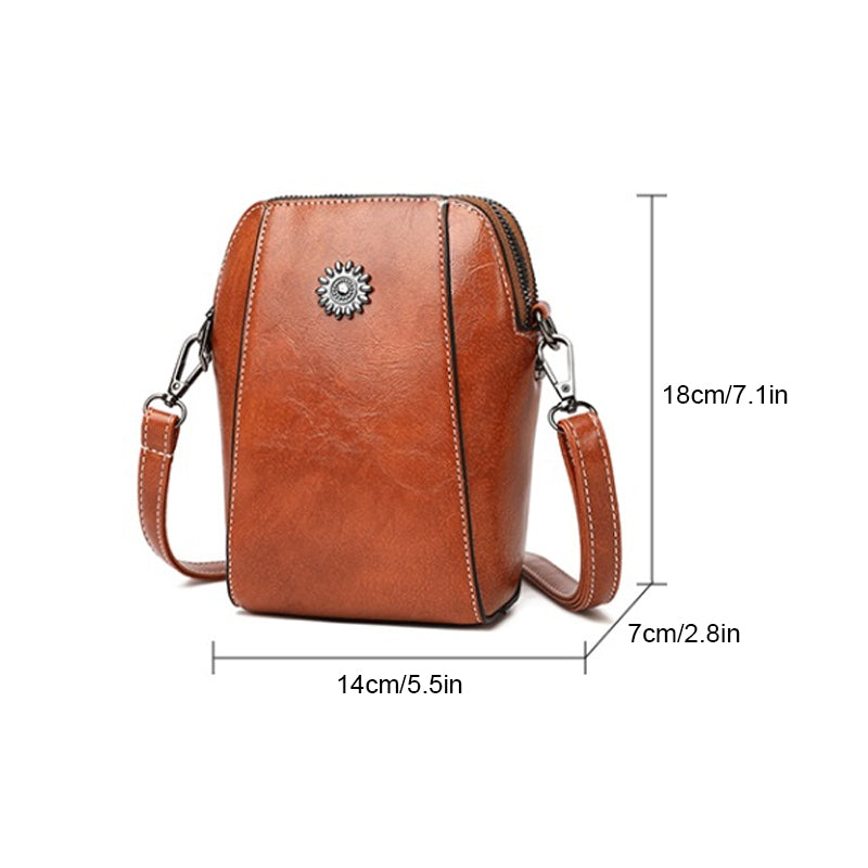 Freya - Compact Solid Color Mini Handbag