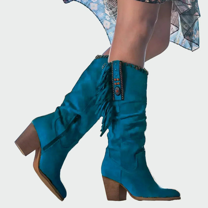 Annelie | Comfortable Leather Ankle Boots