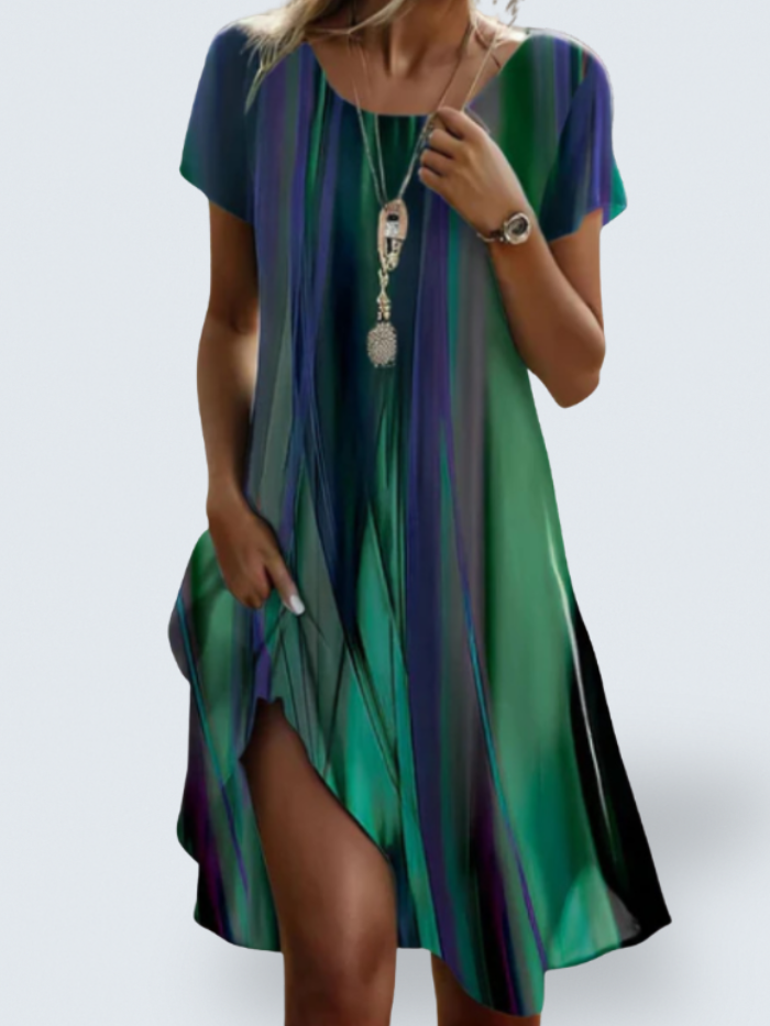 Leilani - Relaxed Boho Dress with Gradient