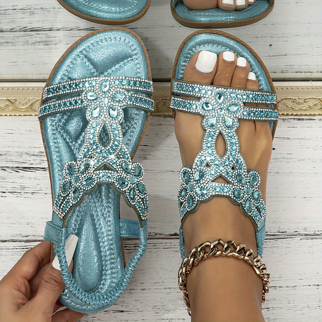 Vanessa - Orthopedic Crystal Sandals