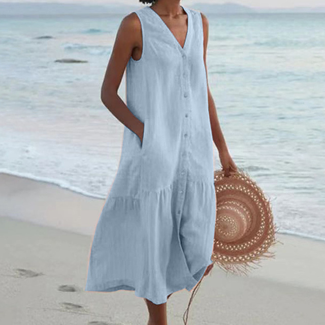 Harmony - Dress with V-Neck