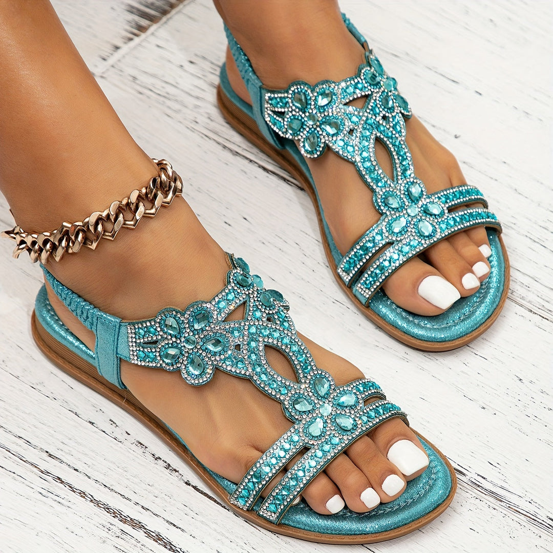 Vanessa - Orthopedic Crystal Sandals