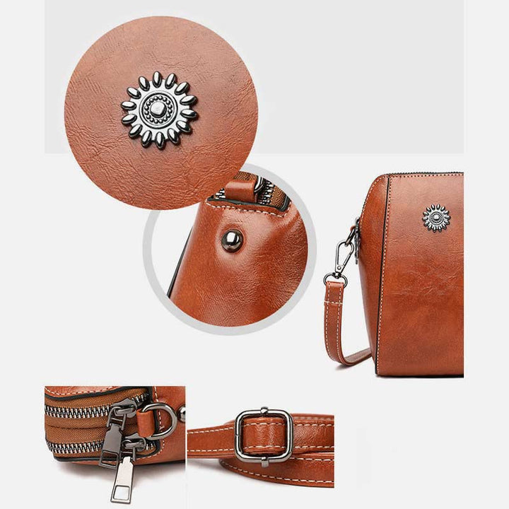 Freya - Compact Solid Color Mini Handbag