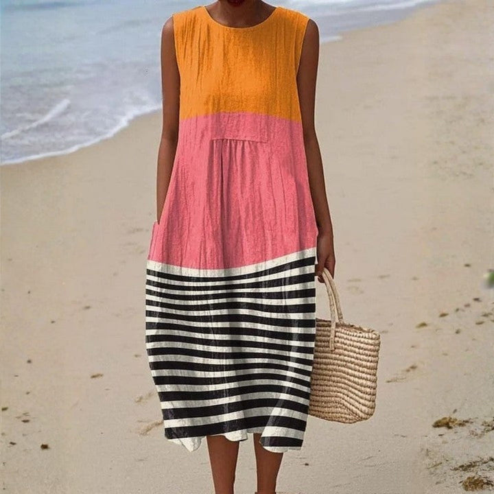 Shannon - Color Block Dress