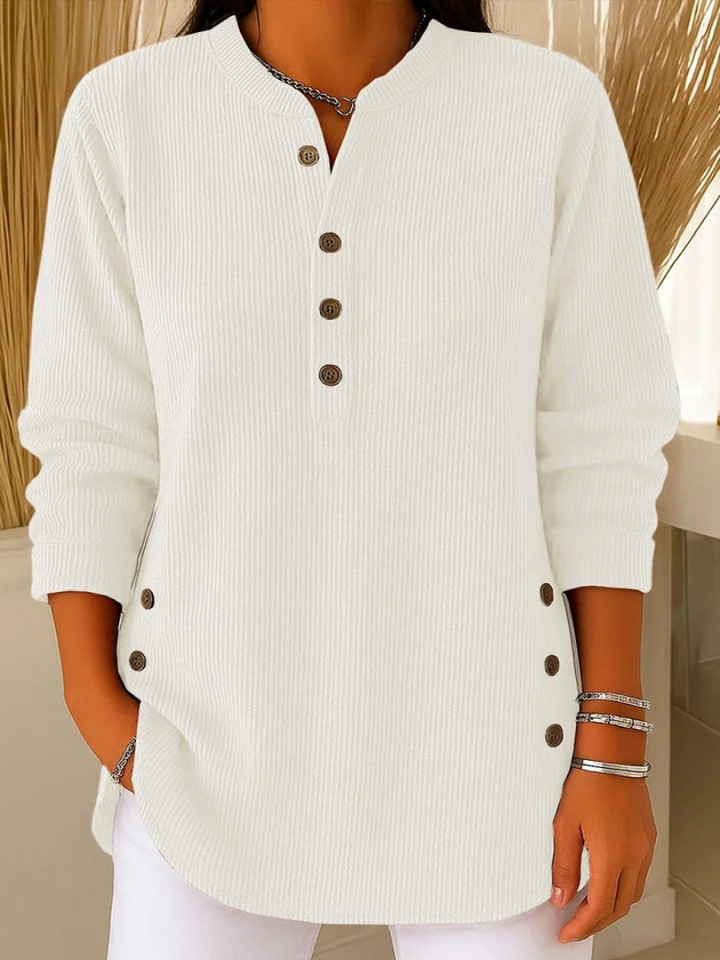 Susan | Henley Button Tunic