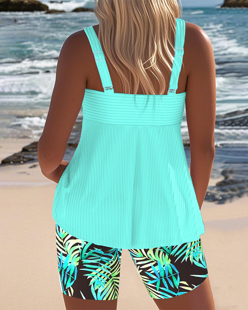 Sarah - Colorful Tankini Set