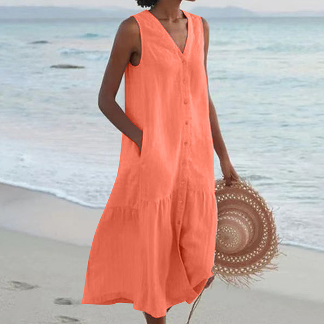 Harmony - Dress with V-Neck