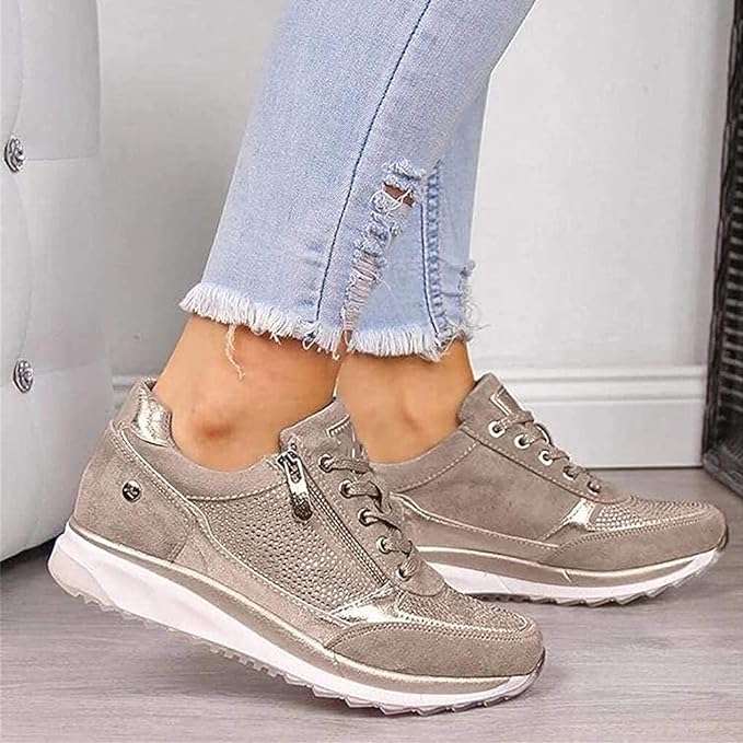 Alice - Zip-Up Orthopedic Sneakers