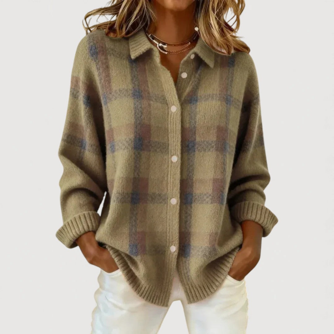 Josie – Cozy Knit Shirt for Cold-Day Comfort