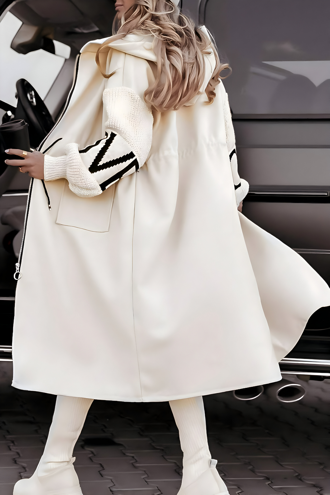 Carmen - Elegant Hooded Coatigan