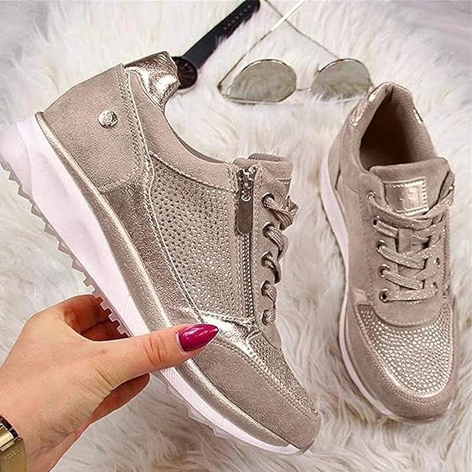 Alice - Zip-Up Orthopedic Sneakers