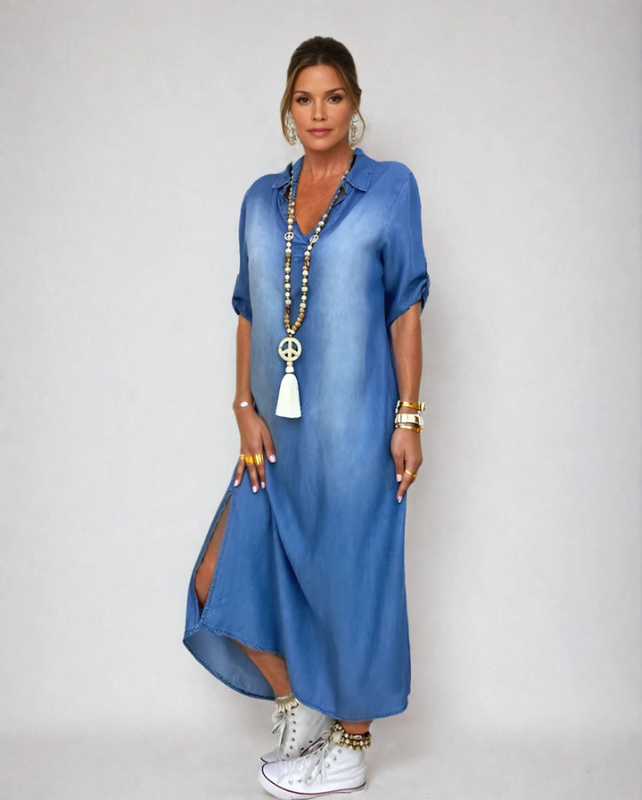 Hailey - Maxi Denim Dress
