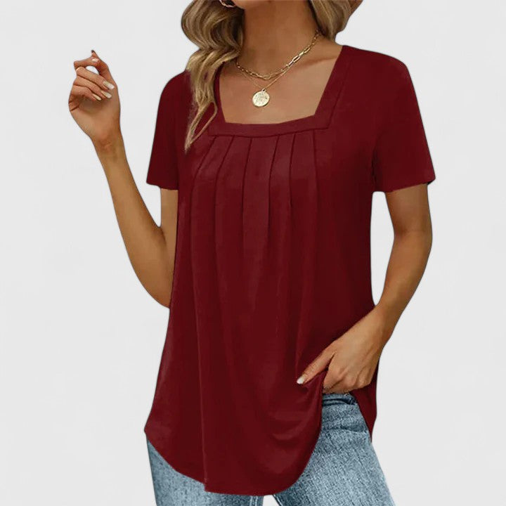 Everly - Sophisticated Summer Blouse