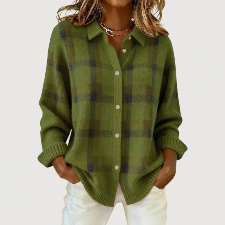 Josie – Cozy Knit Shirt for Cold-Day Comfort