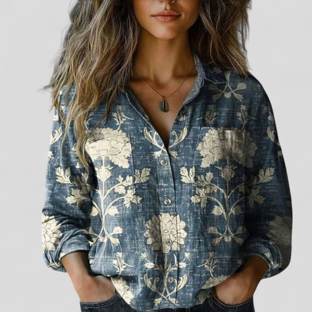 Brenda - Comfortable Blouse Shirt