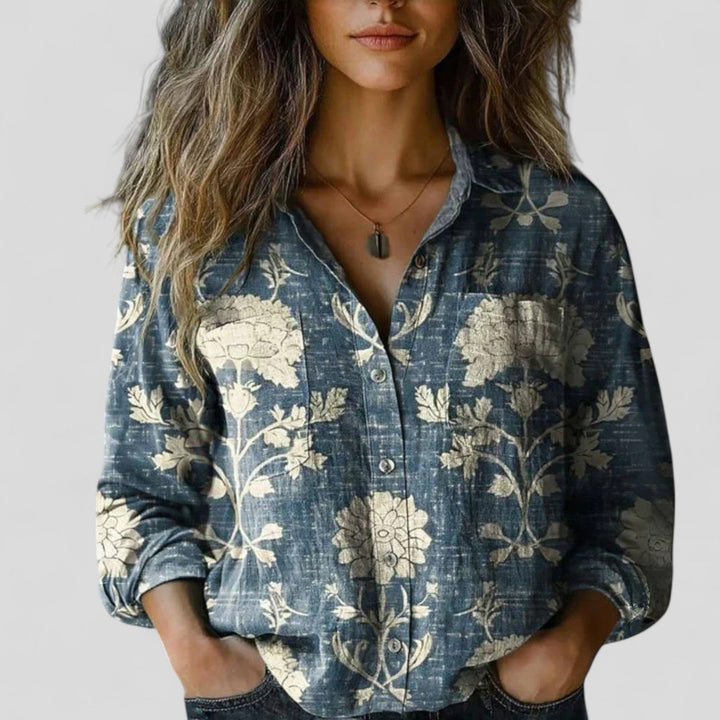 Brenda - Comfortable Blouse Shirt
