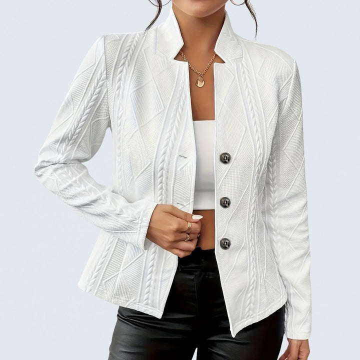 Lyla - Sculpted Button Jacket