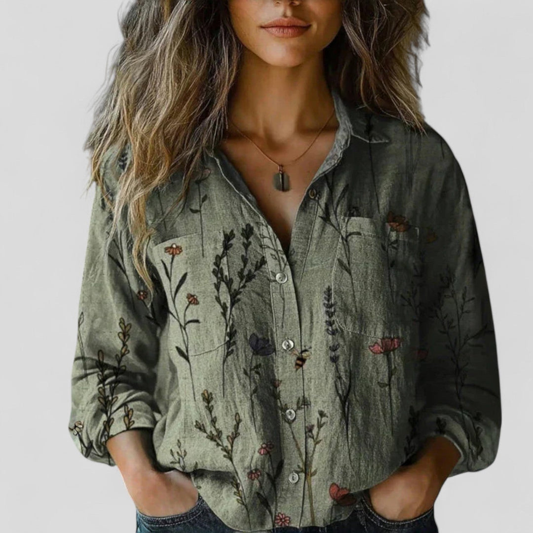 Brenda - Comfortable Blouse Shirt