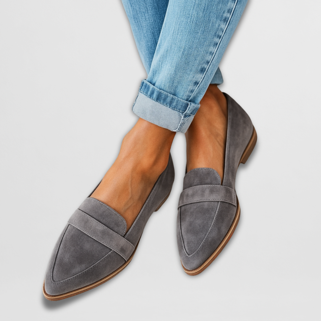 Ivy - Suede Loafers