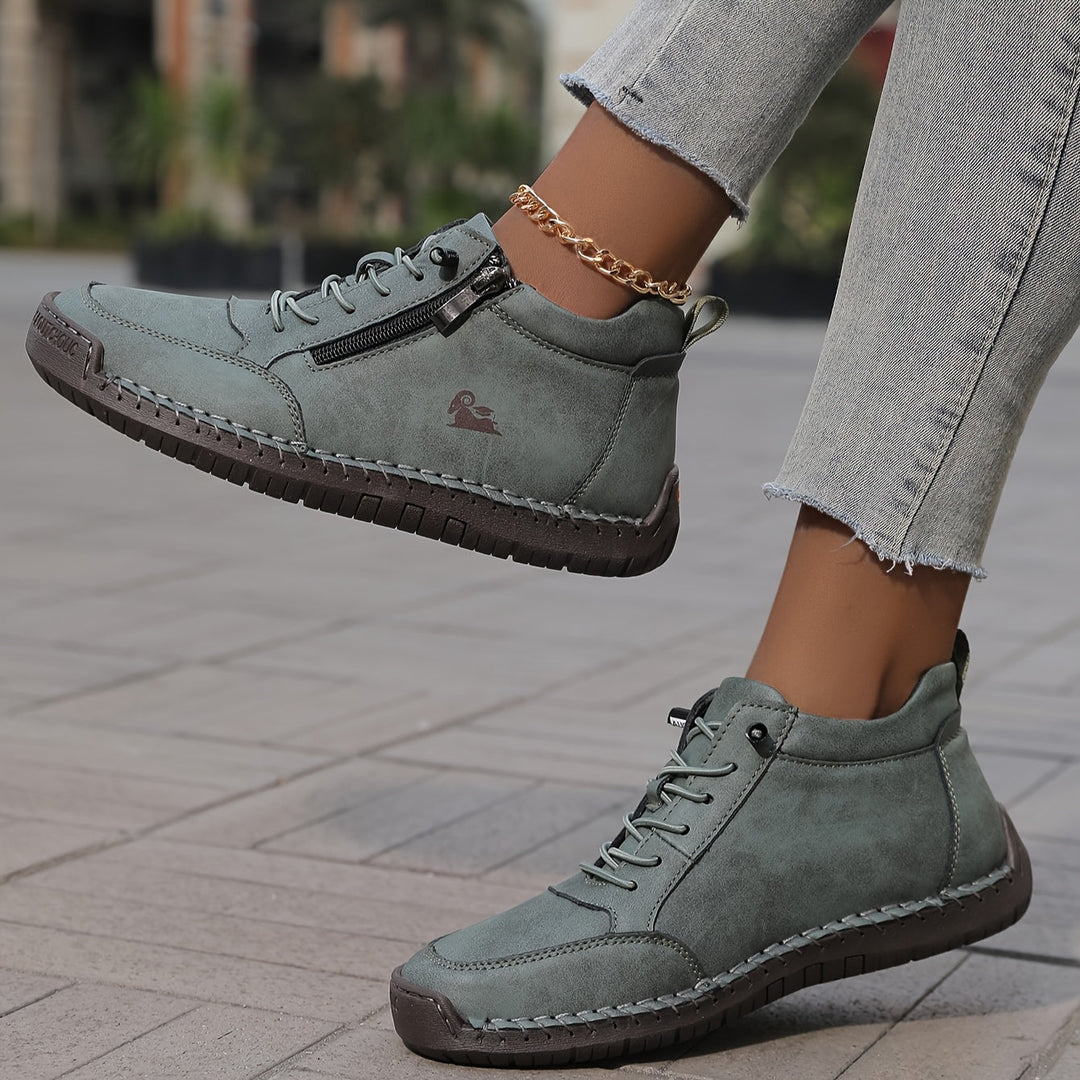 Grace - Zip-Up Orthopedic Shoes