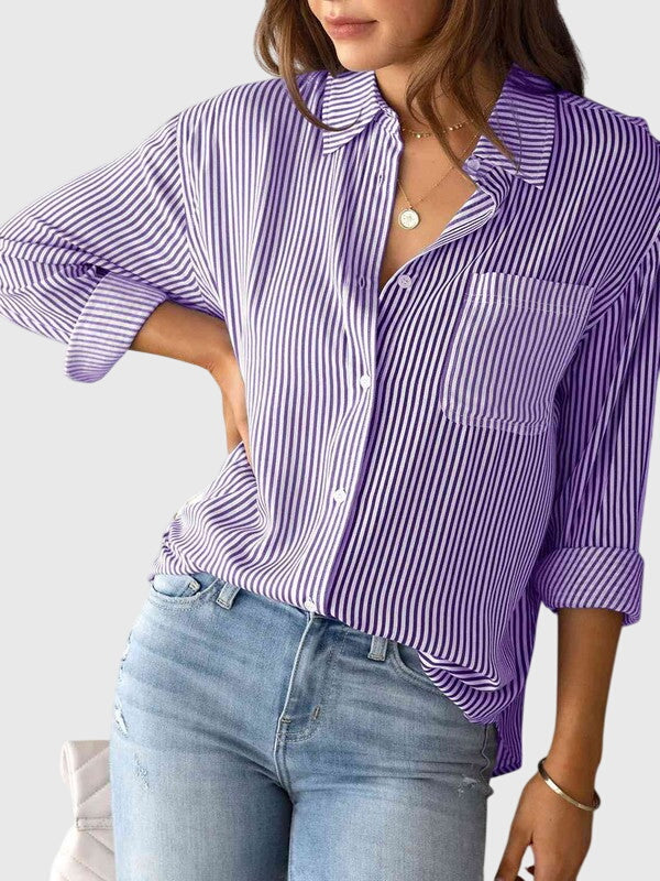 Aria - Collared Neck Shirt