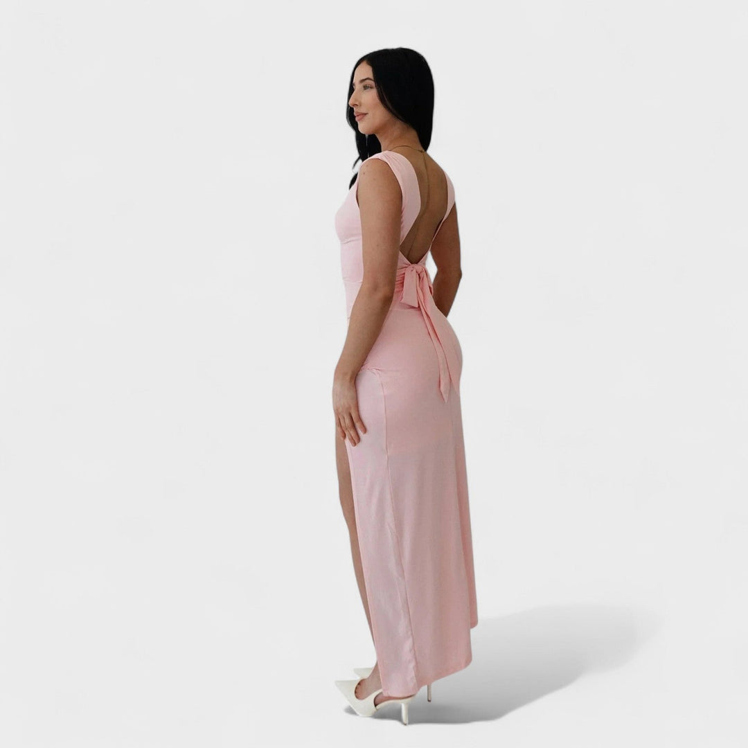 Vanessa - Long Dress with Open Back