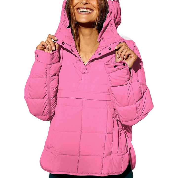 Chloe - Oversized Hooded Pullover Jacket