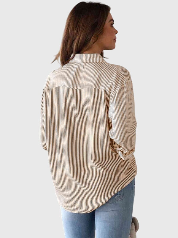Aria - Collared Neck Shirt