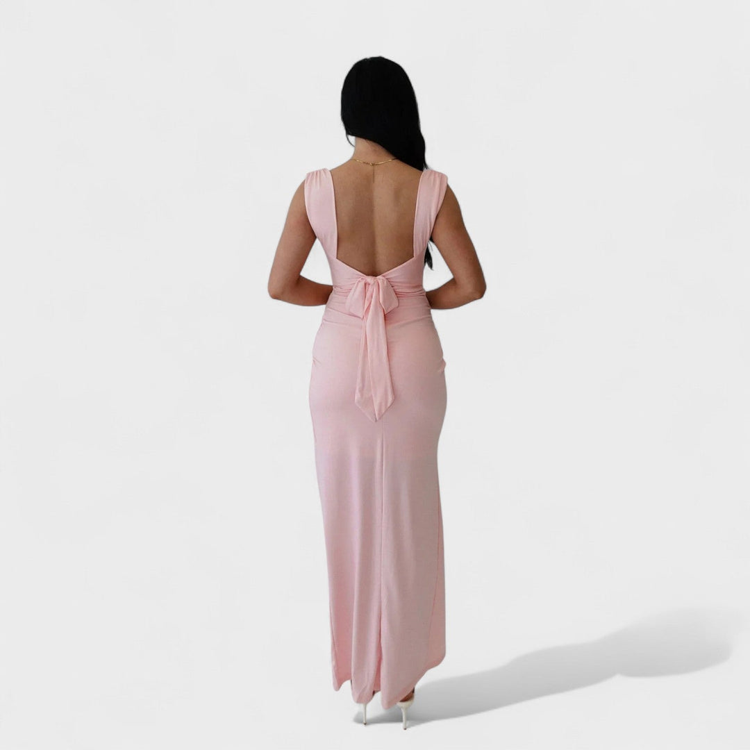Vanessa - Long Dress with Open Back