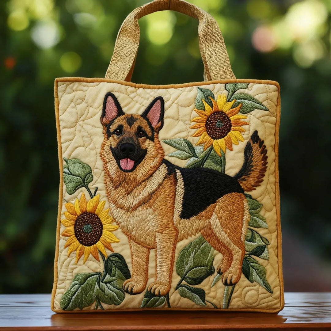 Handmade Melody - Floral German Shepherd