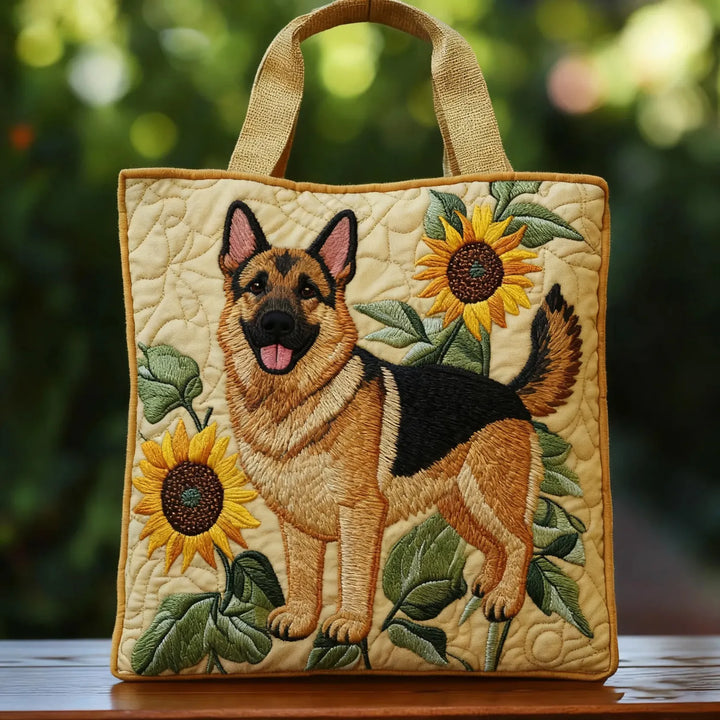 Handmade Melody - Floral German Shepherd