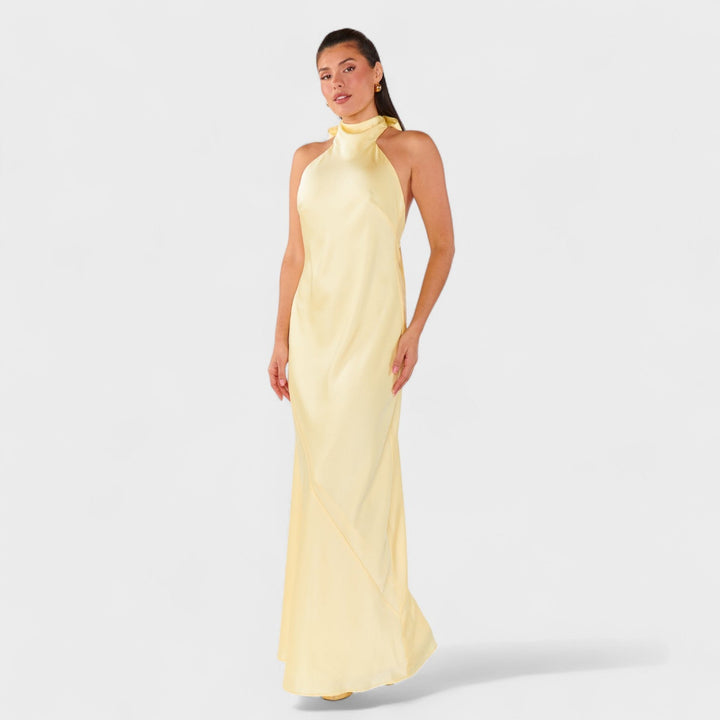 Amelia - Dress with Satin Bow