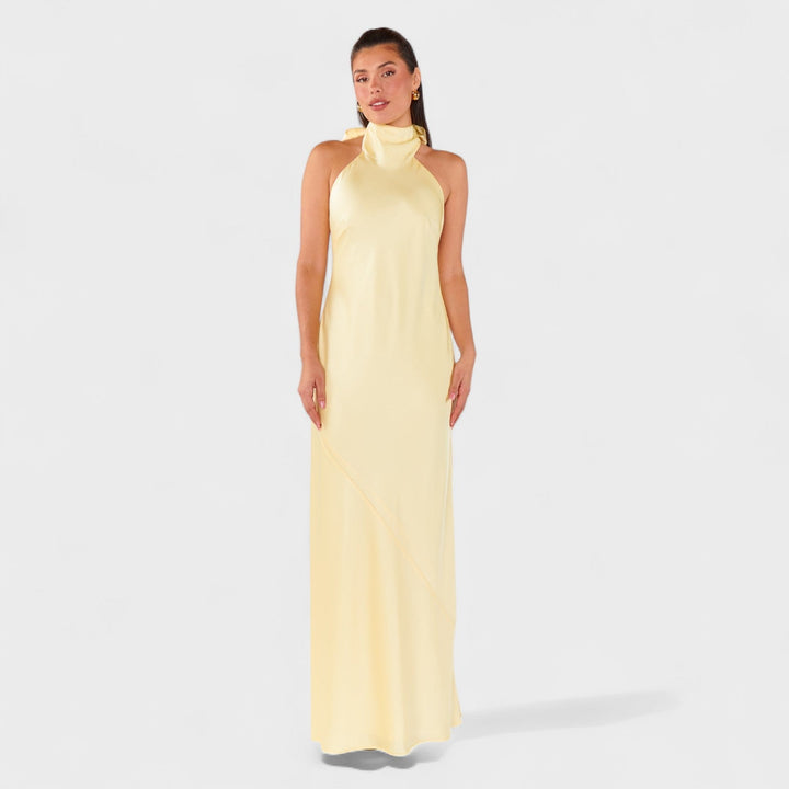 Amelia - Dress with Satin Bow