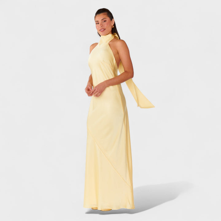 Amelia - Dress with Satin Bow