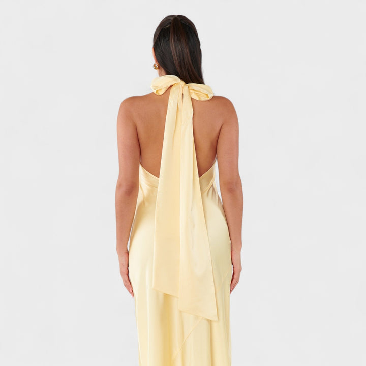 Amelia - Dress with Satin Bow