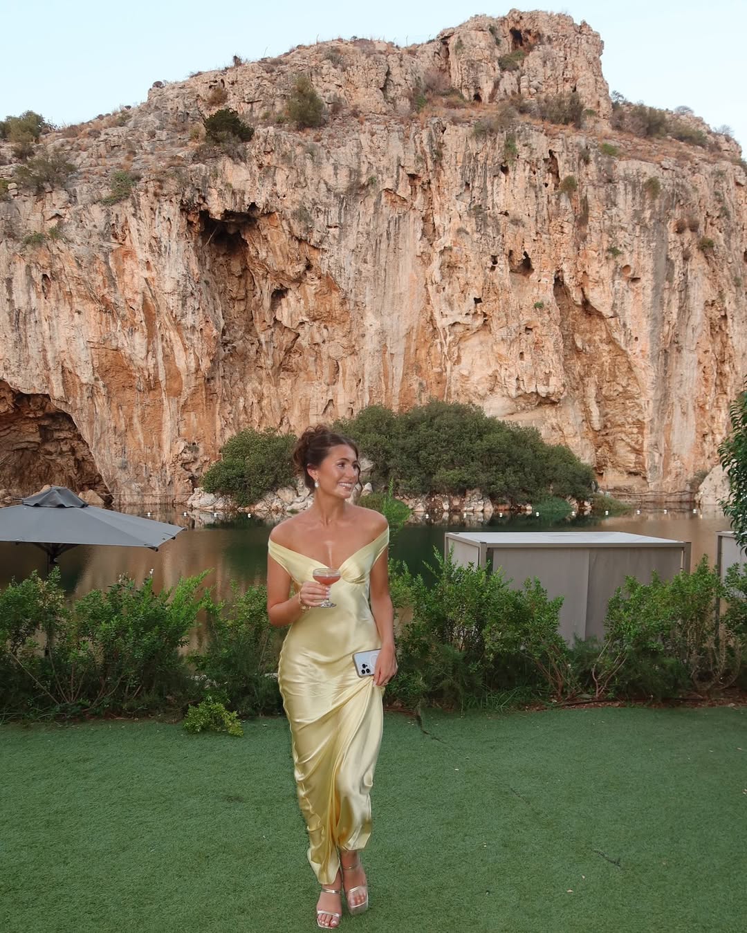 Megan - Maxi Dress in Satin