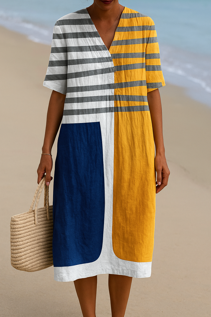 Charlotte - Color Block Dress