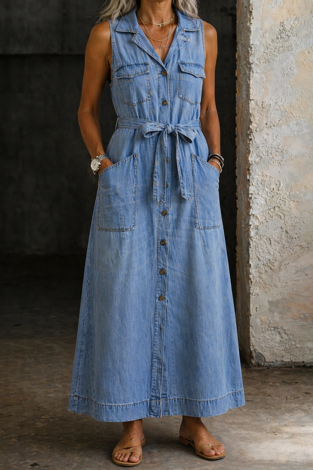 Jamie - Denim Dress