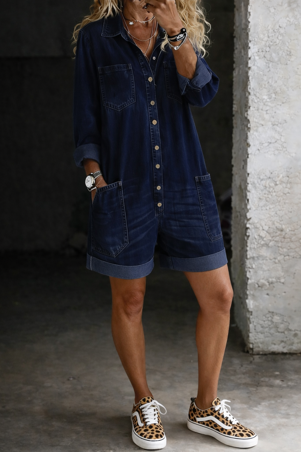 Abigail - Casual Jumpsuit Shorts