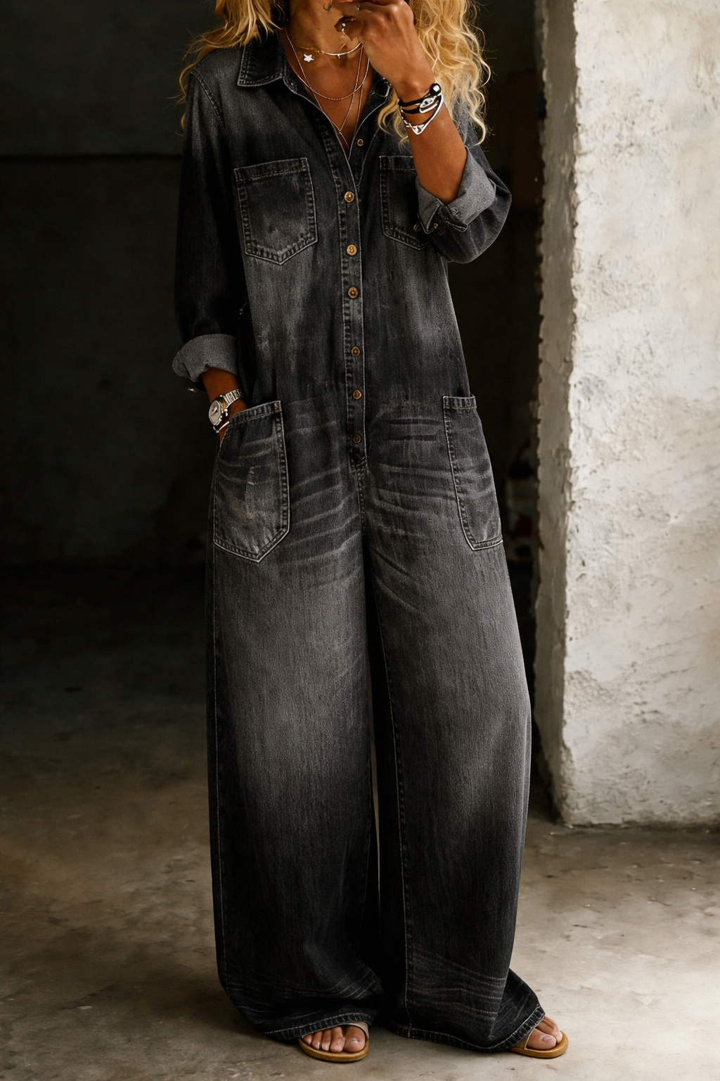 Sienna - Comfortable Casual Jumpsuit