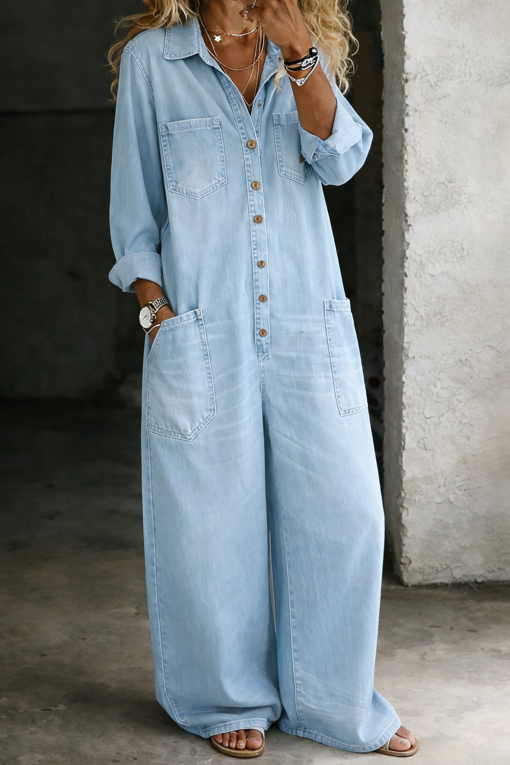 Sienna - Comfortable Casual Jumpsuit