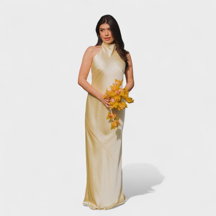 Amelia - Dress with Satin Bow