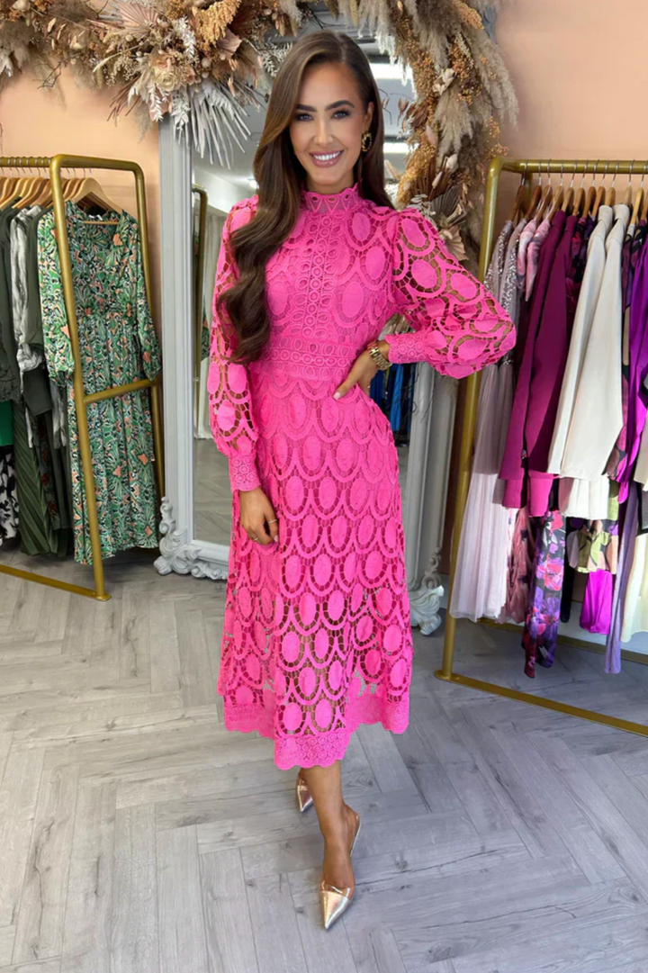 Gabrielle - Elegant Midi Dress