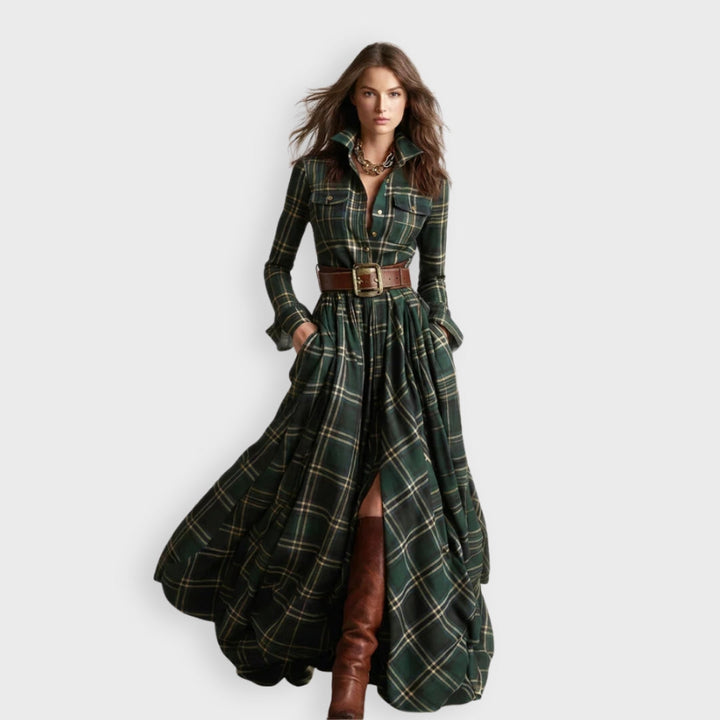 Natalie - Shirt Dress with Belt
