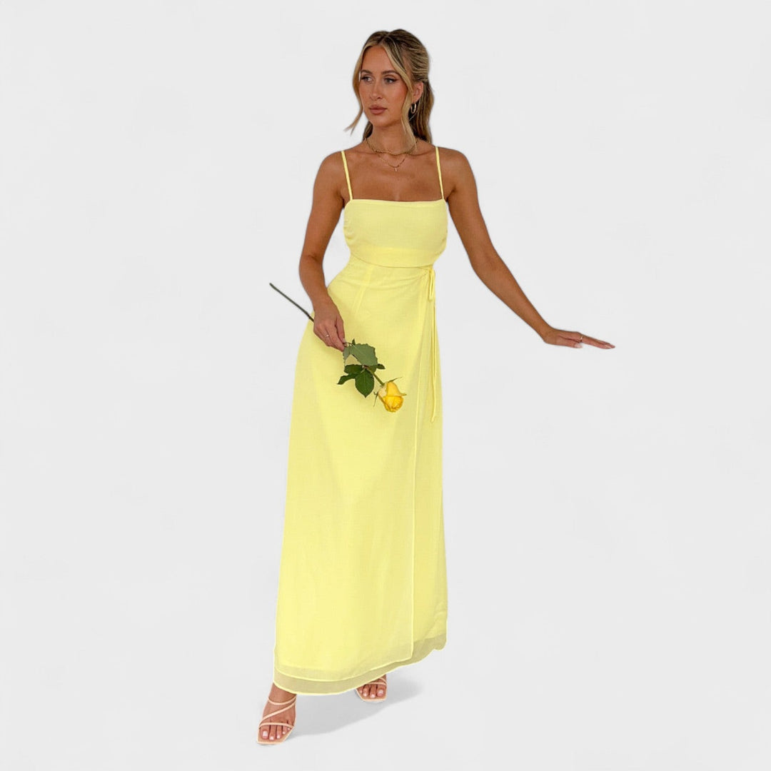Gabrielle - Yellow Maxi Dress