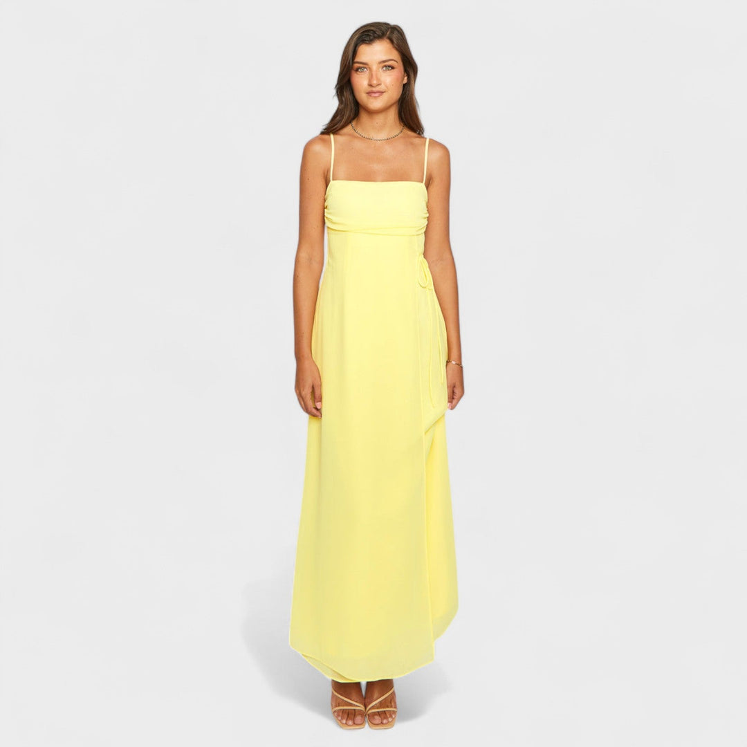 Gabrielle - Yellow Maxi Dress