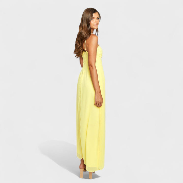 Gabrielle - Yellow Maxi Dress