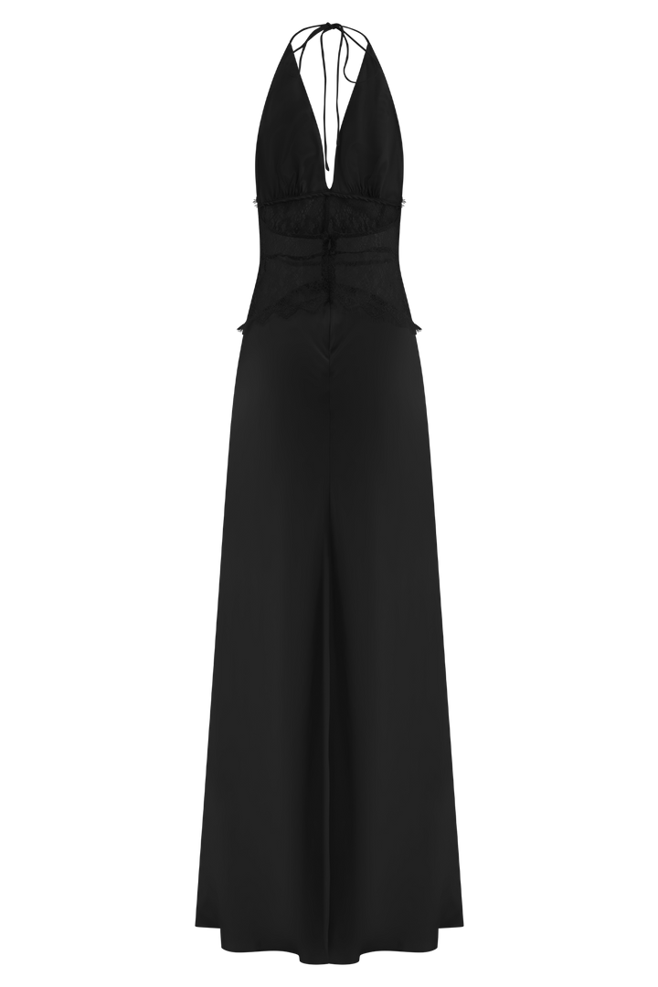 Bethany - Lace and Satin Dress