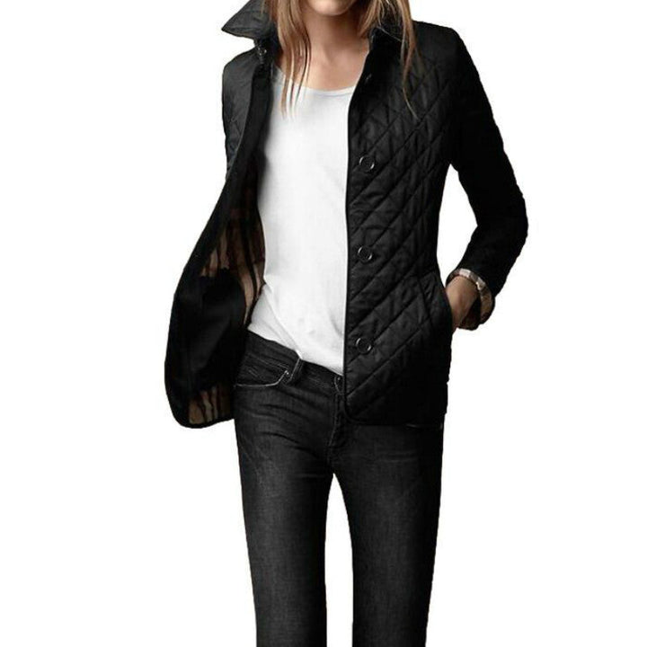 Ruth - Quilted Coat with Buttons